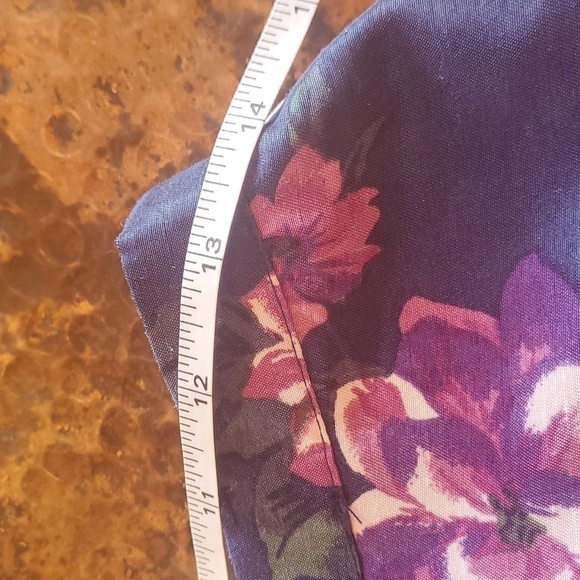 Sequin Hearts Floral Pleated Sz. 5 Skirt - Picture 9 of 11